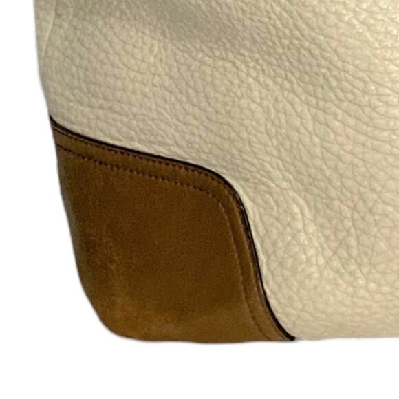 Coach Hadley Leather Medium Duffle Bag 31334 Pebbled Leather - Picture 5 of 15